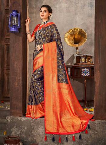 Grab These Festive Wear Saree in Fine Colored.These Saree is Fabricated On Brocade Pair With Brocade Blouse.Its Beautified With Heavy Wevon Designer With Heavy Stone Work.