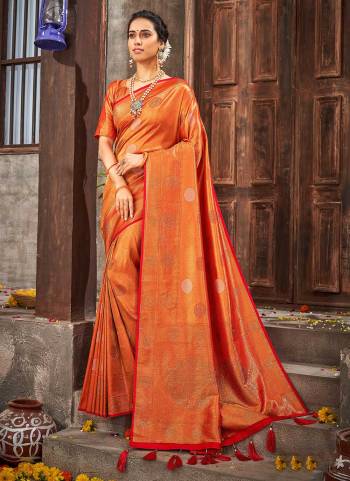 Grab These Festive Wear Saree in Fine Colored.These Saree is Fabricated On Brocade Pair With Brocade Blouse.Its Beautified With Heavy Wevon Designer With Heavy Stone Work.