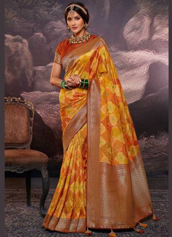 Attrective Looking These Festive Wear Saree in Fine Colored.These Saree is Fabricated On Tussar Viscose Pair With Tussar Viscose Blouse.Its Beautified With Wevon Border Designer,Position Digital Printed & Tassels.