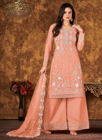 Grab These Suit in Fine Colored Pair With Bottom And Dupatta.These Top And Dupatta Are Fabricated On Net Pair With Santoon Bottom.Its Beautified With Santoon Bottom.Its Beautified With Heavy Designer Codding Embroidery,Stone Work.