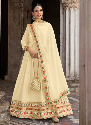 Attrective Looking These Partywear Anarkali Suit in Fine Colored Pair With Bottom And Dupatta.These Top And Dupatta Georgette Are Fabricated On Georgette Pair Bottom.Its Beautified With Heavy Designer Sequance Embroidery Work.