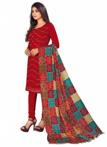 Grab These Suit in Fine Colored Pair With Bottom And Dupatta.These Top Are PC Cotton And Dupatta Are Fabricated On Chinon Pair With Cotton Bottom.Its Beautified With Designer Embroidery Work,With Printed Dupatta.