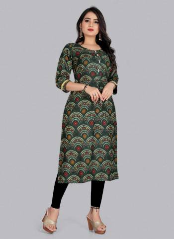 Grab These Beautiful Looking Readymade Kurti.These Kurti is Fabricated On Rayon Viscose.Its Beautified With Designer Printed With Foil Printed.