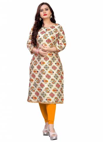 Grab These Beautiful Looking Readymade Kurti.These Kurti is Fabricated On Rayon.Its Beautified With Designer Printed With Foil Printed.