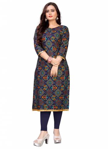 Grab These Beautiful Looking Readymade Kurti.These Kurti is Fabricated On Rayon.Its Beautified With Designer Printed With Foil Printed.