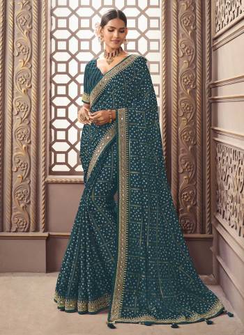 Grab These Festive Wear Saree in Fine Colored.These Saree Are Miss India Silk And Blouse is Fabricated On Cotton Silk.Its Beautified With Designer Printed,Sequance,Mirror Embroidery Work.