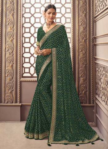 Grab These Festive Wear Saree in Fine Colored.These Saree Are Miss India Silk And Blouse is Fabricated On Cotton Silk.Its Beautified With Designer Printed,Sequance,Mirror Embroidery Work.