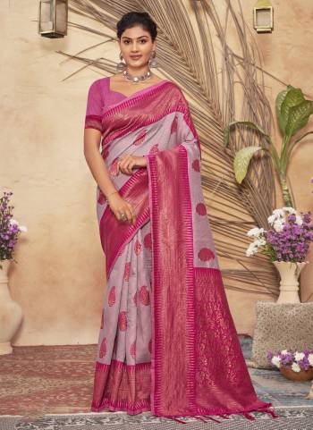 Look These Saree in Fine Colored.These Saree And Blouse is Fabricated On Cotton Pair.Its Beautified With Heavy Wevon Designer Work.