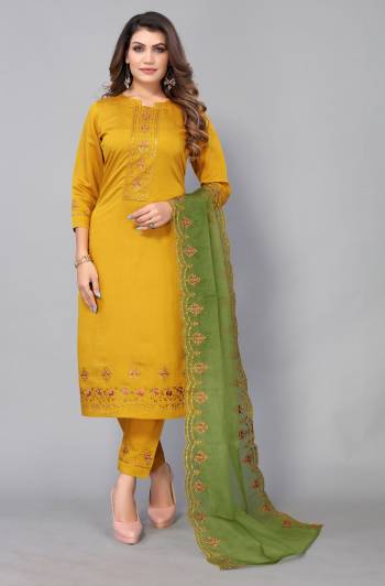 Grab These Readymade Suit in Fine Colored Pair With Bottom And Dupatta.These Top And Bottom Are Fabricated On Chinon Pair With Organza Dupatta.Its Beautified With Heavy Designer Thread,Sequance Embroidery Work.