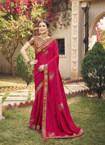 Grab These Party Wear Saree in Fine Colored.These Saree Are Soft Chinon And Blouse is Fabricated On Art Silk.Its Beautified With Designer Digital Printed,Swarovski Work.