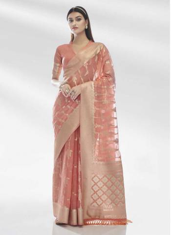 Looking These Festive Wear Saree in Fine Colored.These Saree And Blouse is Fabricated On Organza.Its Beautified With Weavon Designer Work.