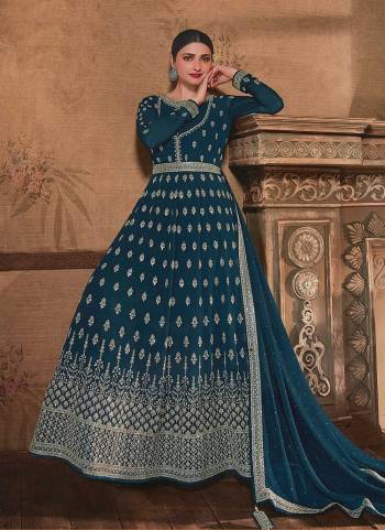 Attrective These Anarkali Suit in Fine Colored Pair With Bottom And Dupatta.These Top And Dupatta Are Georgette And Pair With Santoon Bottom.Its Beautified With Santoon Inner.Its Beautified With Heavy Designer Embroidery Work.