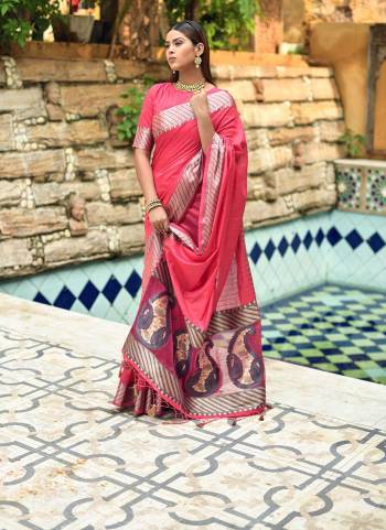 Garb These Festive Wear Designer Saree in Fine Colored.These Saree And Blouse is Fabricated On Misri Silk.Its Beautified With Weavon Patli Designer,Sequance Embroidery Work.