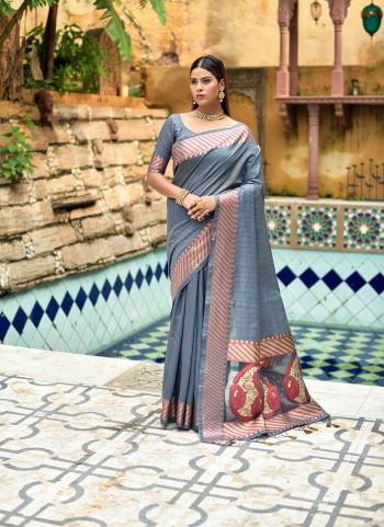 Garb These Festive Wear Designer Saree in Fine Colored.These Saree And Blouse is Fabricated On Misri Silk.Its Beautified With Weavon Patli Designer,Sequance Embroidery Work.