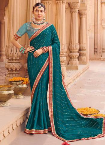 Attrective Looking These Saree in Fine Colored pair With Blouse.These Saree is Fabricated On Satin Chiffon Pair With Phantom Silk Blouse.Its Beautified With Lesar Cutting Foil,Jari, Resham,Mirror  Embroidery Work.