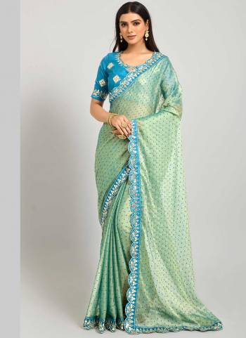 Look These Saree in Fine Colored.These Saree Are Brasso And Blouse is Fabricated On Mono Banglori Pair.Its Beautified With Heavy Wevon Butti,9MM Sequance Embroidery Work,Blouse And Cutwork Border.