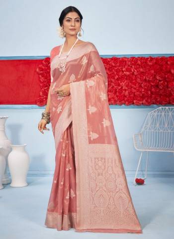 Garb These Saree in Fine Colored.These Saree And Blouse is Fabricated On Cotton.Its Beautified With Heavy Wevon Jacquard Designer Work.