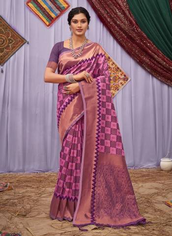 Look These Saree in Fine Colored.These Saree And Blouse is Fabricated On Cotton.Its Beautified With Heavy Wevon Jacquard Designer Work.