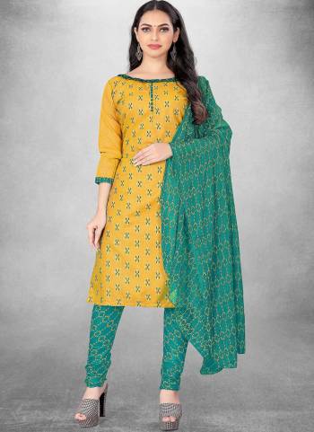 Attrective These Suit in Fine Colored Pair With Bottom And Dupatta.These Top Are Cotton Slub And Dupatta Are Fabricated On Naznin Pair With Cotton Bottom.Its Beautified With Wevon Designer With Printed.