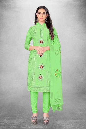 Attrective These Suit in Fine Colored Pair With Bottom And Dupatta.These Top Are Modal And Dupatta Are Fabricated On Naznin Pair With Santoon Bottom.Its Beautified With Designer Printed With Hand Work.