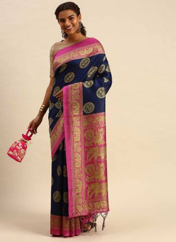 Look These Saree in Fine Colored.These Saree And Blouse is Fabricated On Art Silk.Its Beautified With Designer Printed.