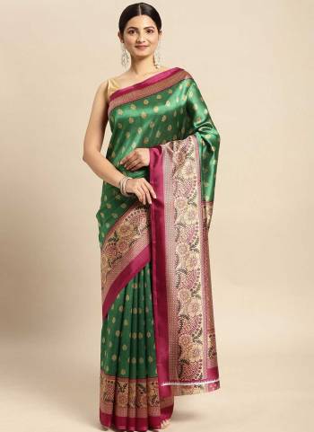 Look These Saree in Fine Colored.These Saree And Blouse is Fabricated On Art Silk.Its Beautified With Designer Printed.