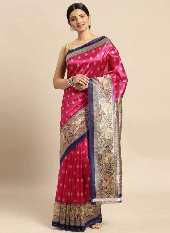 Look These Saree in Fine Colored.These Saree And Blouse is Fabricated On Art Silk.Its Beautified With Designer Printed.