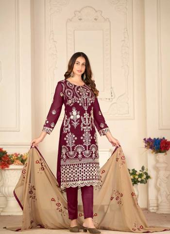 Grab These Suit in Fine Colored Pair With Bottom And Dupatta.These Top Are Georgette And Dupatta Are Fabricated On Georgette Pair With Santoon Bottom.Its Beautified With Heavy Designer Thread,Sequance Embroidery Work.