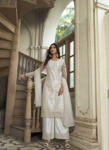 Attrective Looking These Special Suit in Fine Colored Pair With Bottom And Dupatta.These Top,Bottom And Dupatta Are Fabricated On Butterfly Net Pair With Japan Satin Inner.Its Beautified With Heavy Designer Embroidery Work.