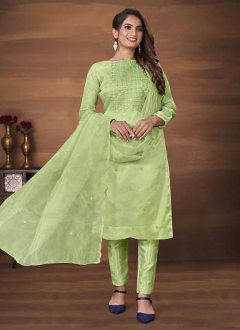 Grab These Suit in Fine Colored Pair With Bottom And Dupatta.These Top And Dupatta Are Fabricated On Organza Pair With Santoon Bottom.Its Beautified With Santoon Inner.Its Beautified With Designer Embroidery Work.