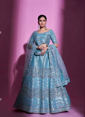 For A Designer Look,Grab These Lehenga Choli in Fine Colored.These Lehenga And Blouse Are Fabricated On Gota Silk Pair With Soft Net Dupatta.Its Beautified With Designer Heavy Embroidery Work.