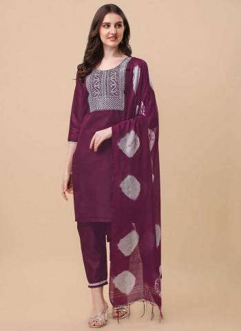 Grab These Readymade Suit in Fine Colored Pair With Bottom And Dupatta.These Top And Bottom Are Fabricated On South Silk Pair With Cotton Silk Dupatta.Its Beautified With Designer Embroidery Work.