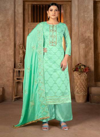 Grab These Suit in Fine Colored Pair With Bottom And Dupatta.These Top Are Modal Cotton And Dupatta Are Fabricated On Naznin Pair With Santoon Bottom.Its Beautified With Santoon Inner.Its Beautified With Designer Embroidery Work.