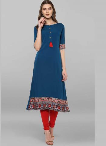 Grab These Beautiful Looking Readymade Long Kurti.These Kurti is Fabricated On Poly Crepe.Its Beautified With Designer Printed.