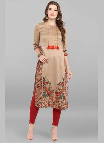 Grab These Beautiful Looking Readymade Long Kurti.These Kurti is Fabricated On Poly Crepe.Its Beautified With Designer Printed.