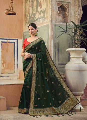 Attrective These Party Wear Saree in Fine Colored.These Saree And Blouse is Fabricated On Fancy Art Silk.Its Beautified With Heavy Designer Embroidery With Hand Work.