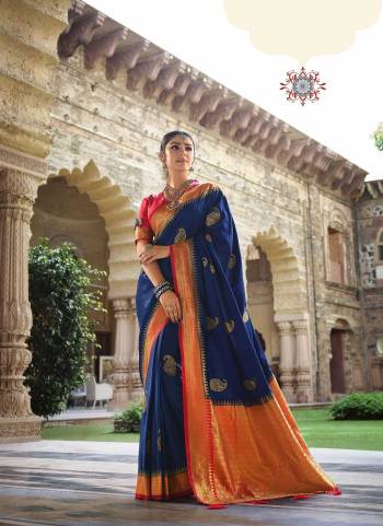 Attrective These Party Wear Saree in Fine Colored.These Saree And Blouse is Fabricated On Fancy Satin Silk.Its Beautified With Heavy Weaving Designer.