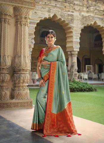 Attrective These Party Wear Saree in Fine Colored.These Saree And Blouse is Fabricated On Fancy Satin Silk.Its Beautified With Heavy Weaving Designer.