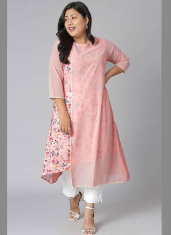 Grab These Beautiful Looking Readymade Plus Size Long Kurti.These Kurti is Fabricated On Poly Crepe.Its Beautified With Designer Floral Printed.