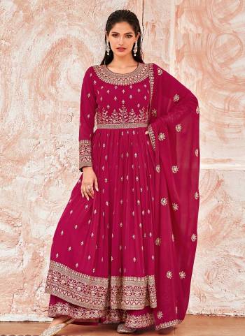 Attrective These Sharara Suit in Fine Colored Pair With Bottom And Dupatta.These Top And Dupatta Are Fabricated On Faux Georgette Pair With Faux Georgette Bottom.Its Beautified With Santoon Inner.Its Beautified With Heavy Designer Embroidery Work.