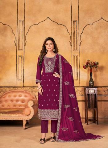 Grab These Designer Suit in Fine Colored Pair With Bottom And Dupatta.These Top And Dupatta Are Fabricated On Faux Georgette Pair With Santoon Bottom.Its Beautified With Santoon Inner.Its Beautified With Heavy Designer Jari Embroidery Work.