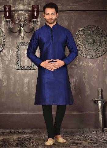 For A Festive Wear,Grab These Readymade Kurta With Chudidar Payjama Pair in Fine Colored.These Kurta And Chudidar Are Fabricated on Dupion Silk Pair.Its Beautified With Solid With Piping Coller .