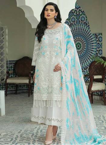 Attrective These Designer Suit in Fine Colored Pair With Bottom And Dupatta.These Top Are Georgette And Dupatta Are Fabricated On Nazneen Pair With Santoon Bottom.Its Beautified With Santoon Inner.Its Beautified With Designer Sequance Embroidery Work.