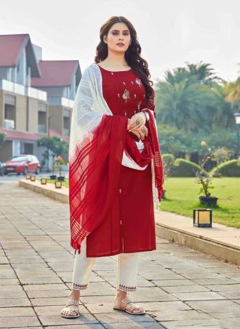 Grab These Beautiful Looking Readymade Suits With Dupatta.These Suit is Fabricated On Viscose Dobby Designer Top And Bottom Are Cotton Flex And Nylon Viscose Dupatta .Its Beautified With Wevon Designer With Embroidery Work.