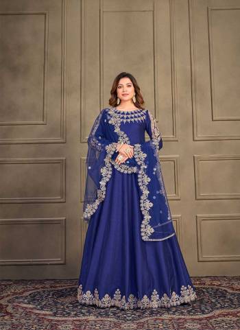 Grab These Anarkali Suit in Fine Colored Pair With Bottom And Dupatta.These Top Are Art Silk And Dupatta Are Fabricated On Net Pair With Santoon Bottom.Its Beautified With Santoon Inner.Its Beautified With Heavy Designer Embroidery Work.