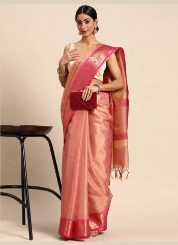 Grab These Festive Wear Saree in Fine Colored.These Saree is Fabricated On Poly Cotton Pair With Poly Cotton Blouse.Its Beautified With Wevon Pallu Border Designer.