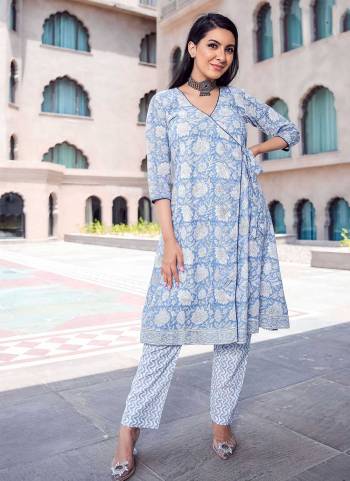 Attrective Looking These Special Readymade Dress in Fine Colored Pair With Bottom.These Top And Bottom Are Fabricated On Muslin Pair With Crepe Inner.Its Beautified With Designer Digital Printed.