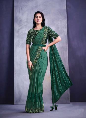 Look Attrective These Party Wear One Minute Saree in Fine Colored.These Saree Are Fancy Fabric And Blouse is Fabricated On Raw Silk.Its Beautified With Heavy Designer Fancy Work.