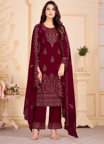 Grab These Suit in Fine Colored Pair With Bottom And Dupatta.These Top And Dupatta Are Fabricated On Faux Georgette Pair With Georgette Bottom.Its Beautified With Santoon Bottom.Its Beautified With Heavy Designer Embroidery Work.