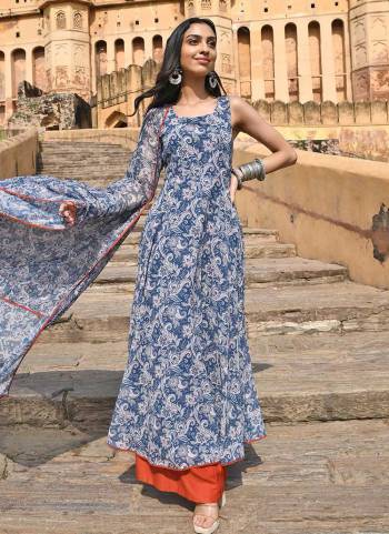 Looking These Beautiful Looking Readymade Plazzo Suits.These Top Are Georgette And Santoon Bottom Fabricated With Georgette Dupatta.Its Beautified With Designer Floral Printed.